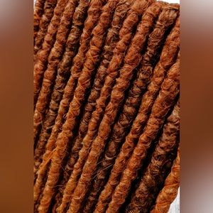 Handmade Natural Double Ended Synthetic Dreads